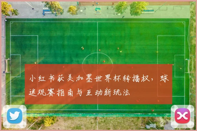 小红书获美加墨世界杯转播权，球迷观赛指南与互动新玩法